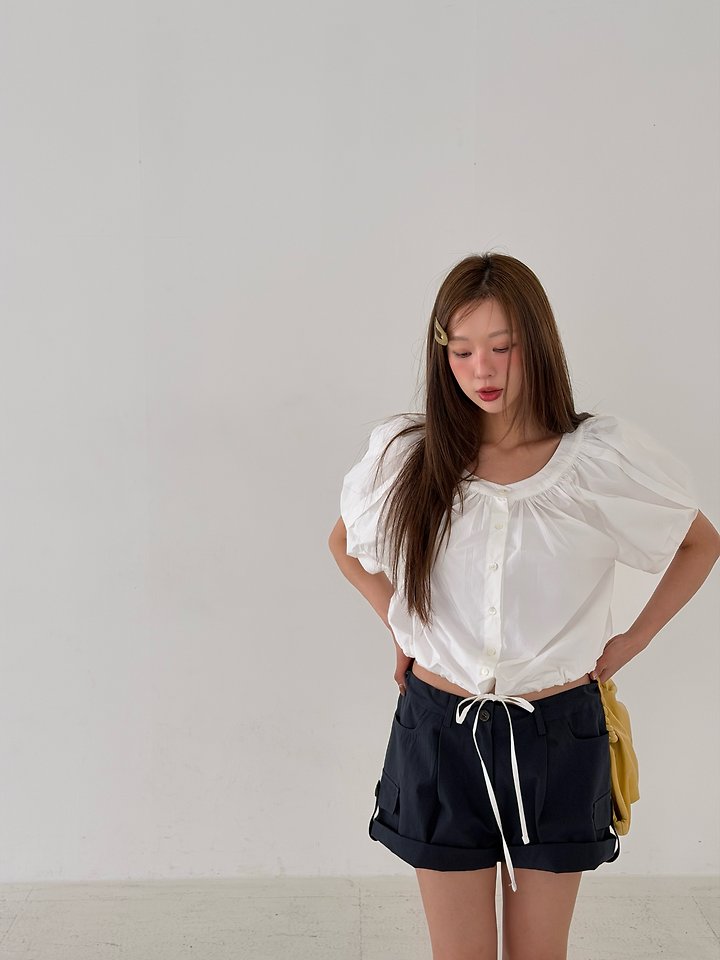 Baguette - Korean Women Fashion - #momslook - Balloon Blouse - 11
