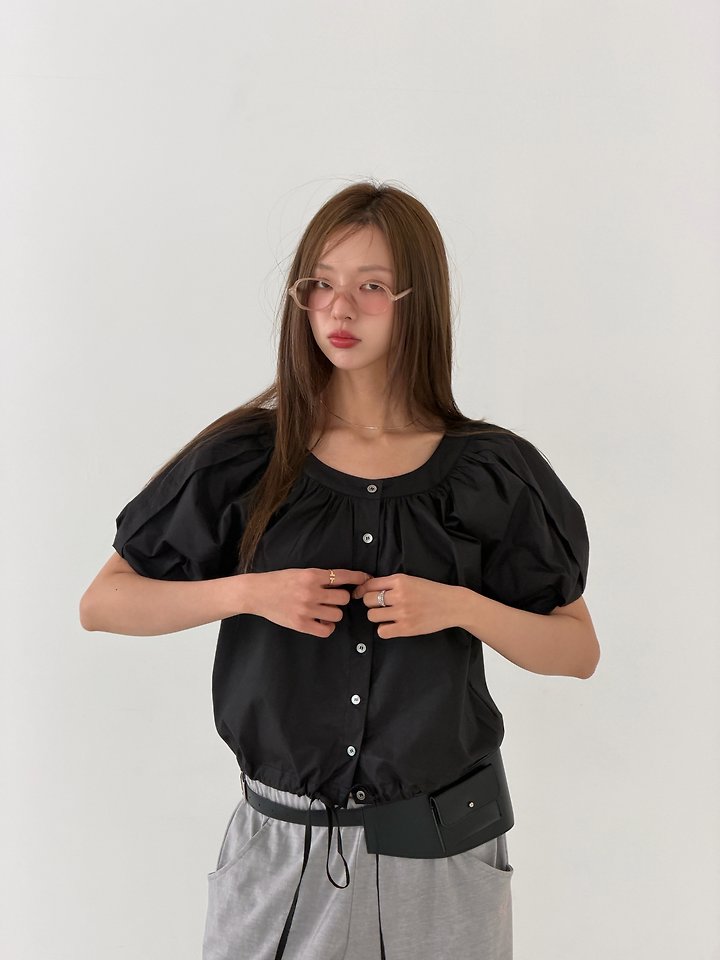 Baguette - Korean Women Fashion - #momslook - Balloon Blouse - 3