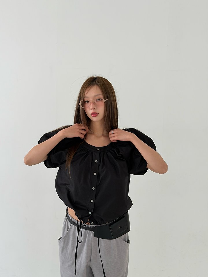 Baguette - Korean Women Fashion - #momslook - Balloon Blouse - 5
