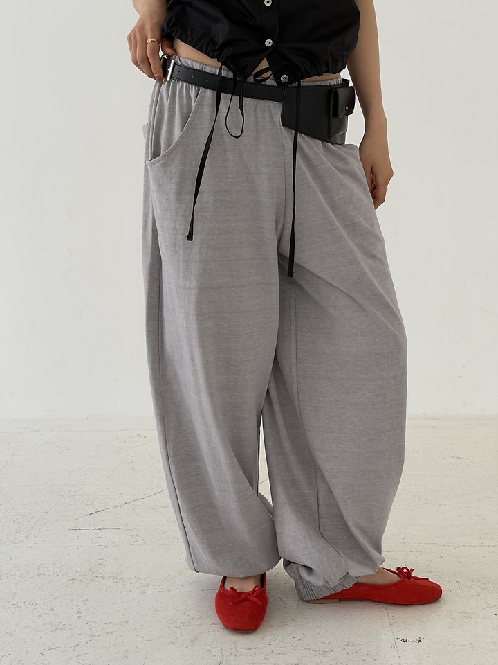 Baguette - Korean Women Fashion - #momslook - Peach Jogger Pants - 3