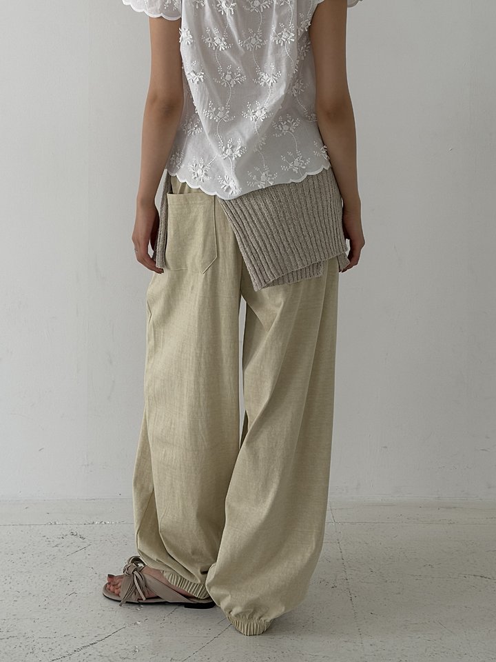 Baguette - Korean Women Fashion - #momslook - Peach Jogger Pants - 9
