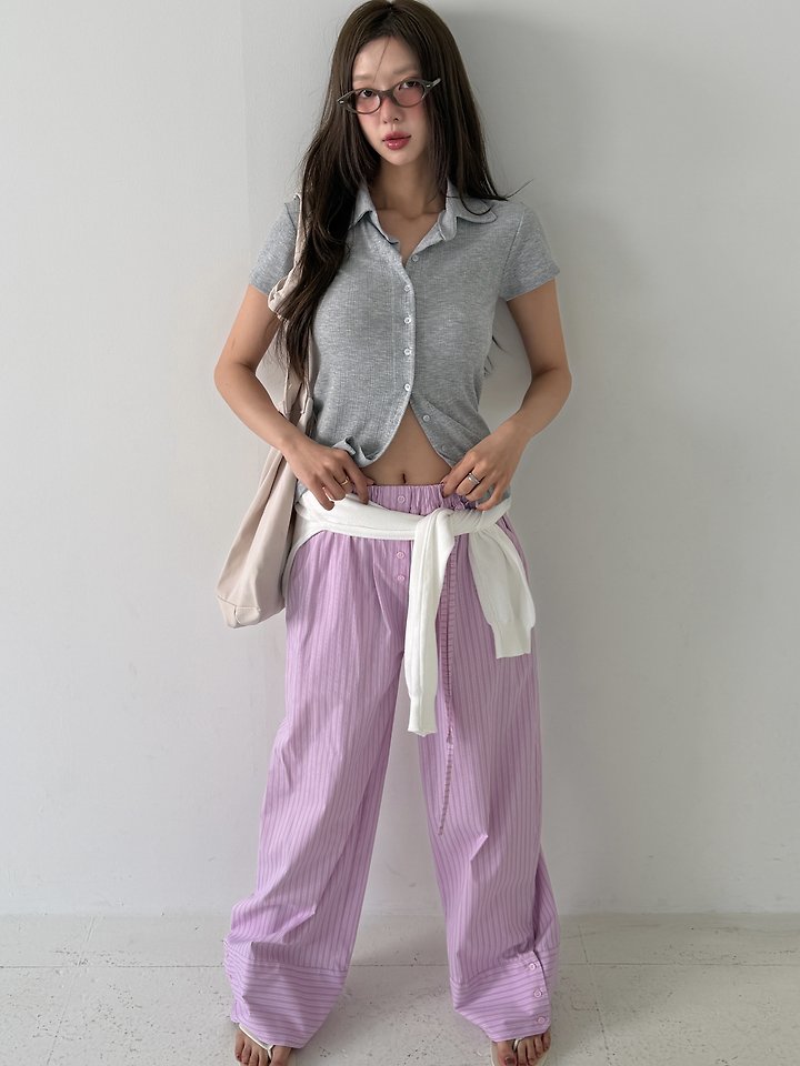 Baguette - Korean Women Fashion - #momslook - Mimi Collar Cardigan - 12