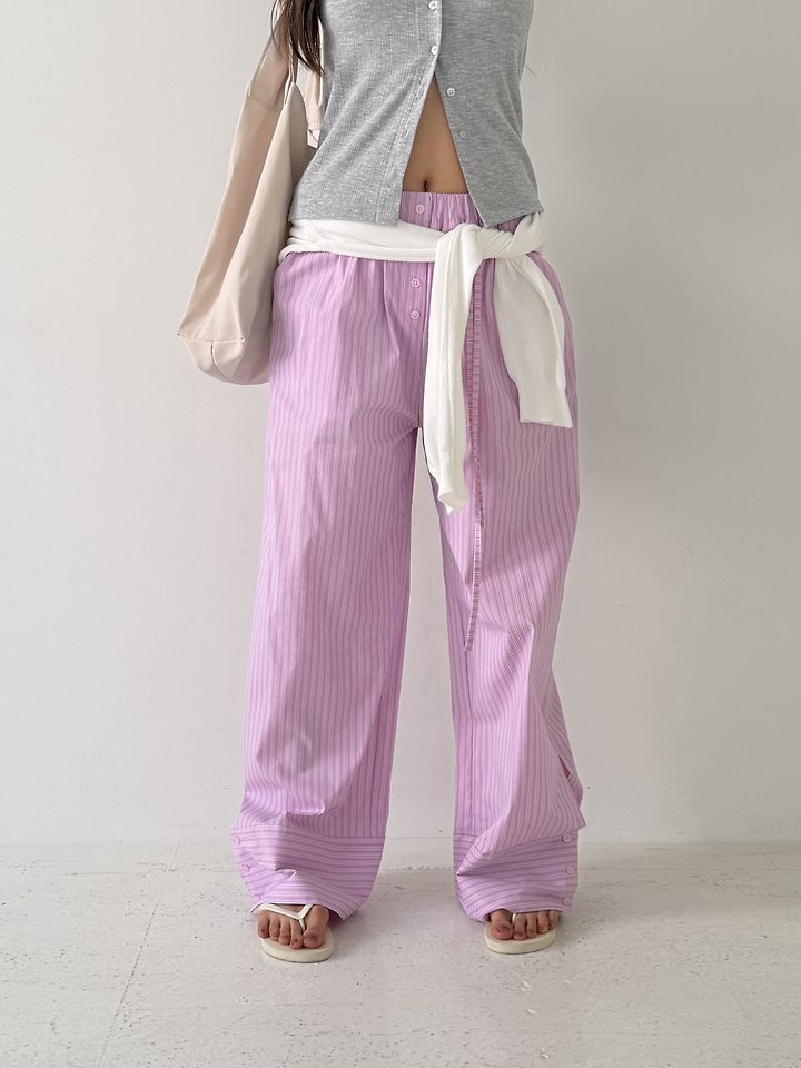 Baguette - Korean Women Fashion - #momslook - Newtro Pants - 3