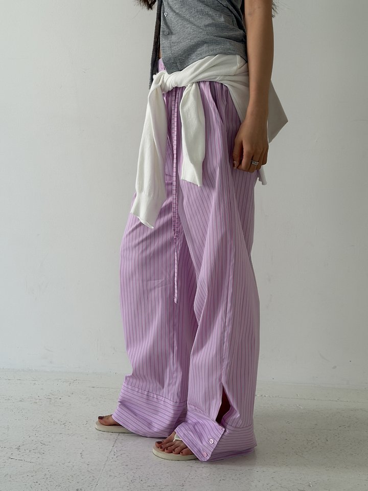 Baguette - Korean Women Fashion - #momslook - Newtro Pants - 5