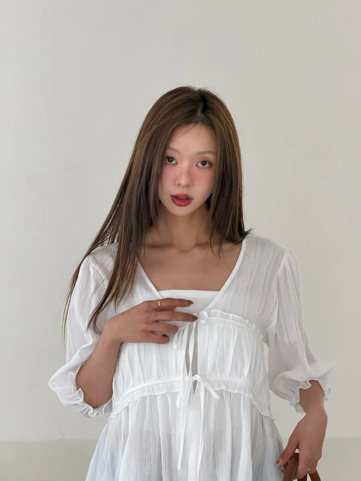 Baguette - Korean Women Fashion - #momslook - Shasha Blouse - 7