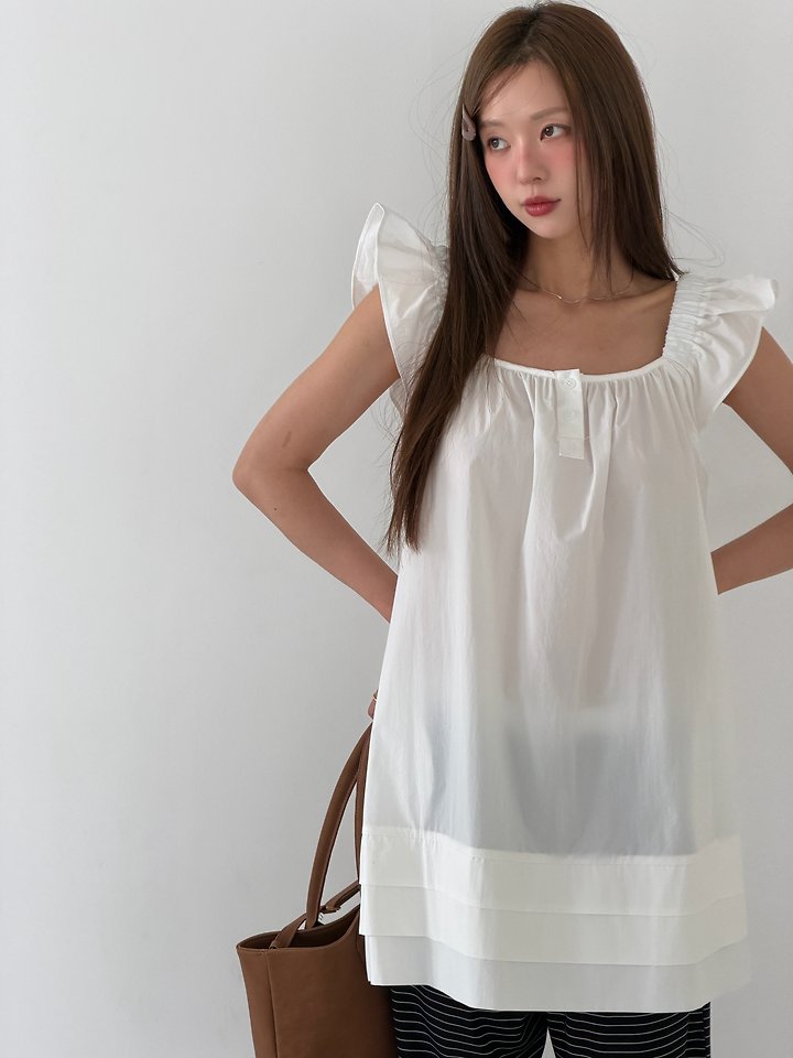 Baguette - Korean Women Fashion - #womensfashion - Ruffle One-piece - 4