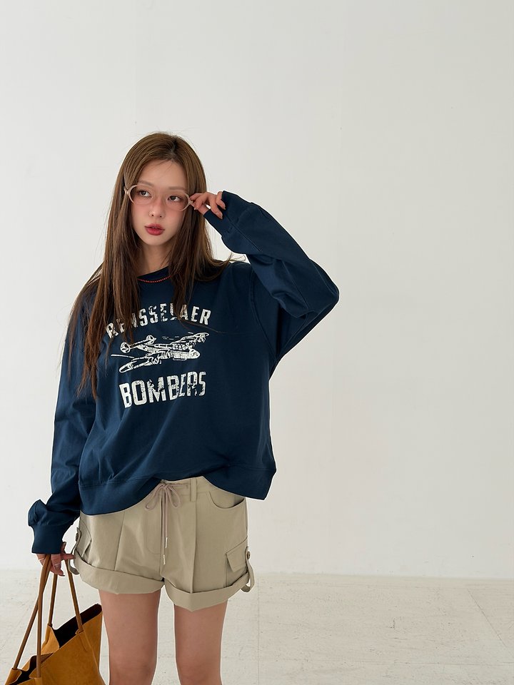 Baguette - Korean Women Fashion - #momslook - Fly Sweatshirt Tee - 11
