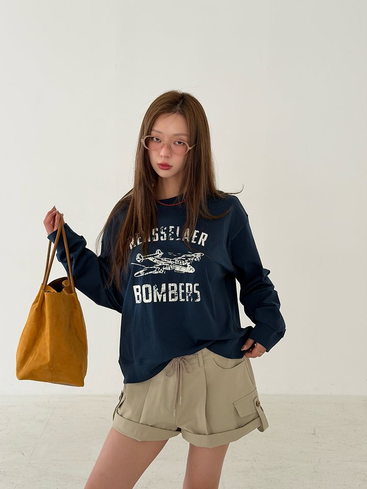 Baguette - Korean Women Fashion - #momslook - Fly Sweatshirt Tee - 9