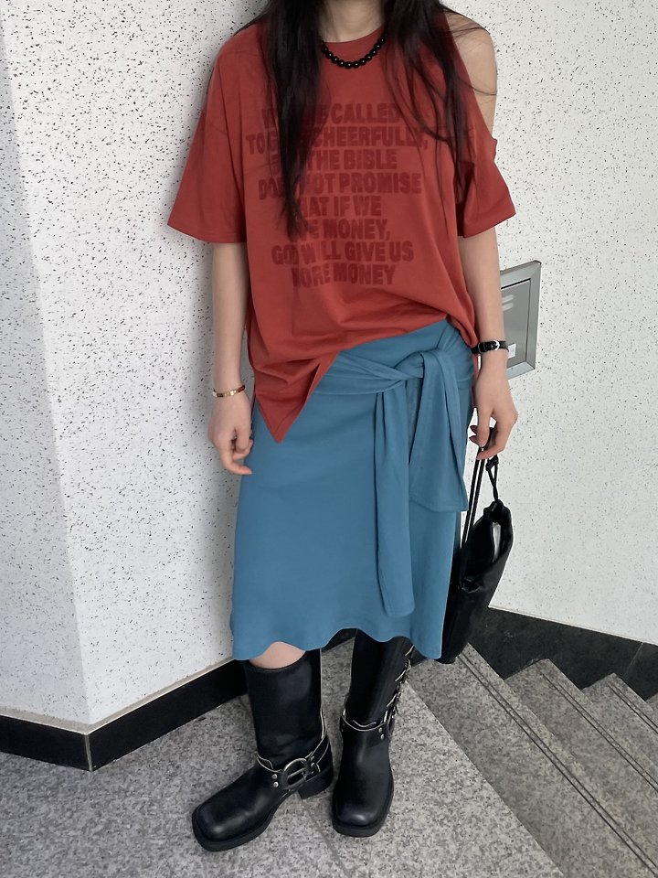 Baguette - Korean Women Fashion - #momslook - Pareo Skirt - 3