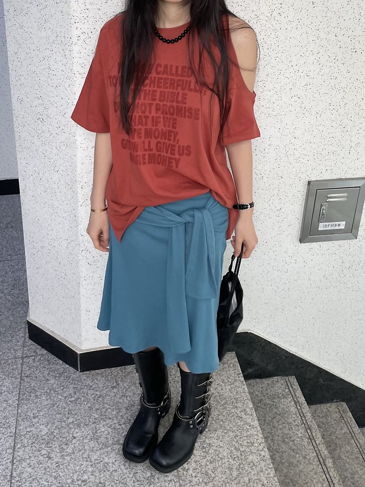 Baguette - Korean Women Fashion - #momslook - Pareo Skirt - 5