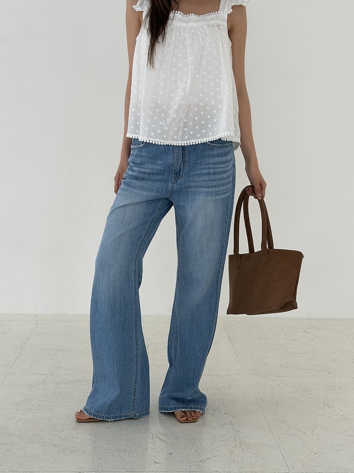 Baguette - Korean Women Fashion - #momslook - Summer Low Bootcut Pants - 11