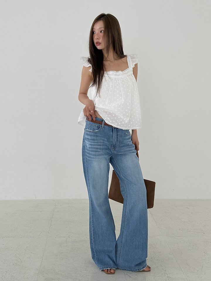 Baguette - Korean Women Fashion - #momslook - Summer Low Bootcut Pants - 9
