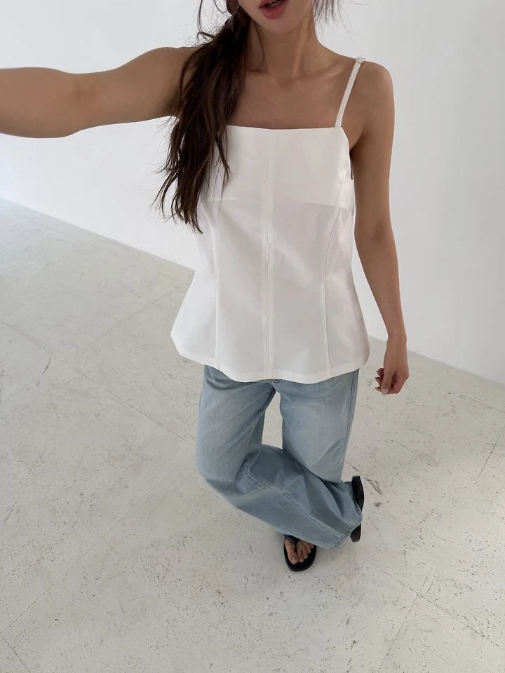 Baguette - Korean Women Fashion - #momslook - Mar Sleeveless Blouse - 10