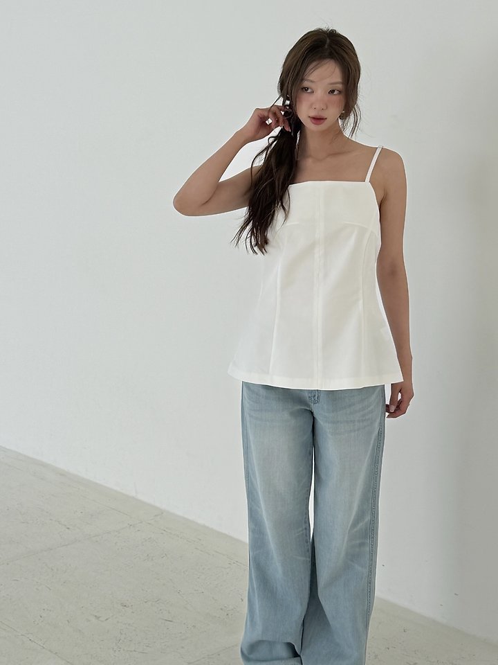 Baguette - Korean Women Fashion - #momslook - Mar Sleeveless Blouse - 8