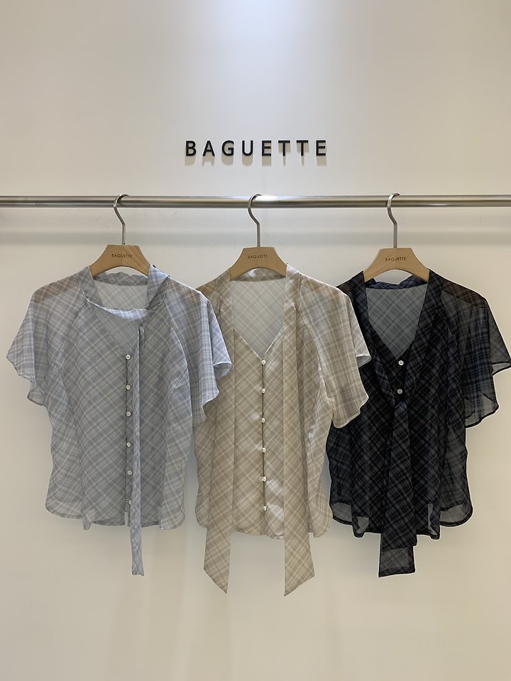 Baguette - Korean Women Fashion - #momslook - Fly Blouse