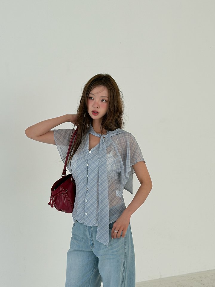 Baguette - Korean Women Fashion - #momslook - Fly Blouse - 11