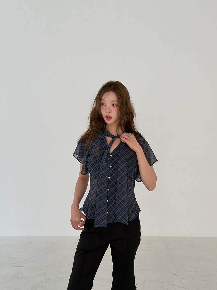 Baguette - Korean Women Fashion - #momslook - Fly Blouse - 3