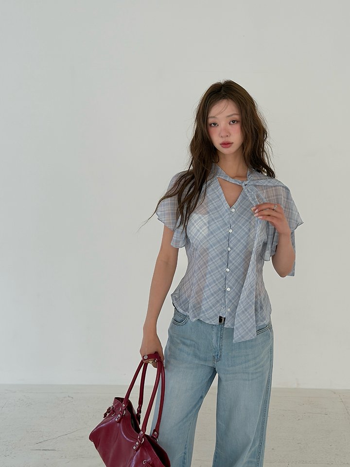 Baguette - Korean Women Fashion - #momslook - Fly Blouse - 9