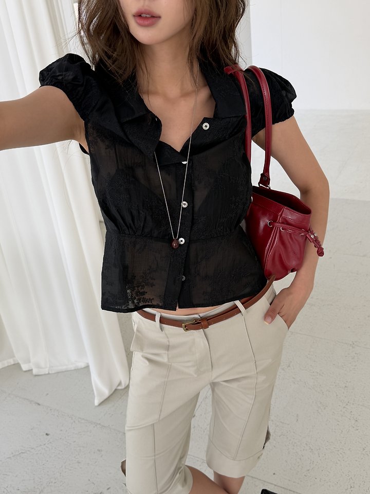Baguette - Korean Women Fashion - #momslook - Rosie Blouse - 8