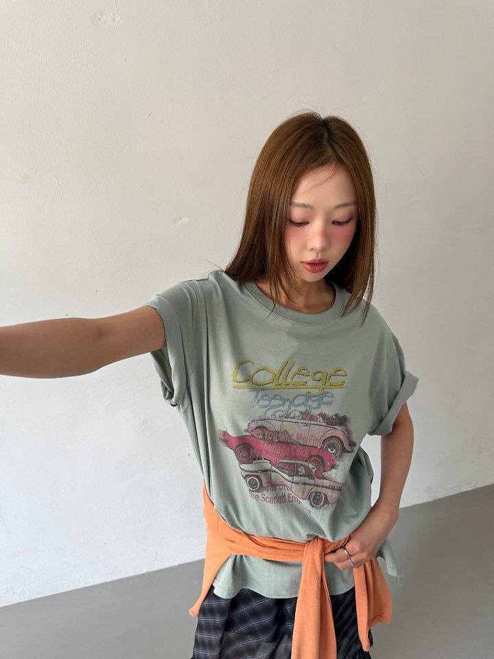 Baguette - Korean Women Fashion - #momslook - Circuit Tee - 10