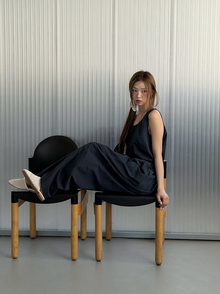 Baguette - Korean Women Fashion - #momslook - Crew Jumpsuit - 8