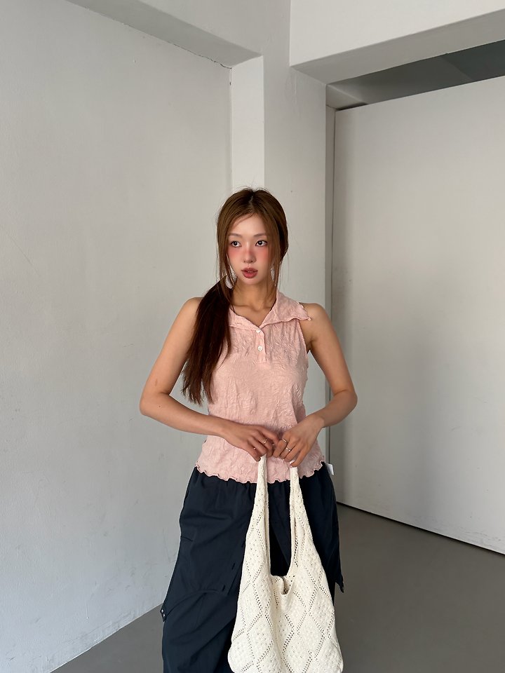 Baguette - Korean Women Fashion - #momslook - Hour Collar Tee - 11