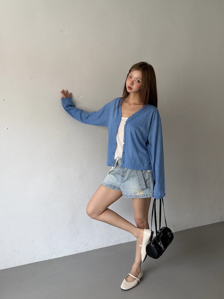 Baguette - Korean Women Fashion - #momslook - Curve Cardigan - 10