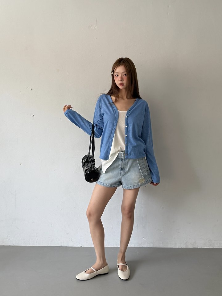 Baguette - Korean Women Fashion - #momslook - Curve Cardigan - 12