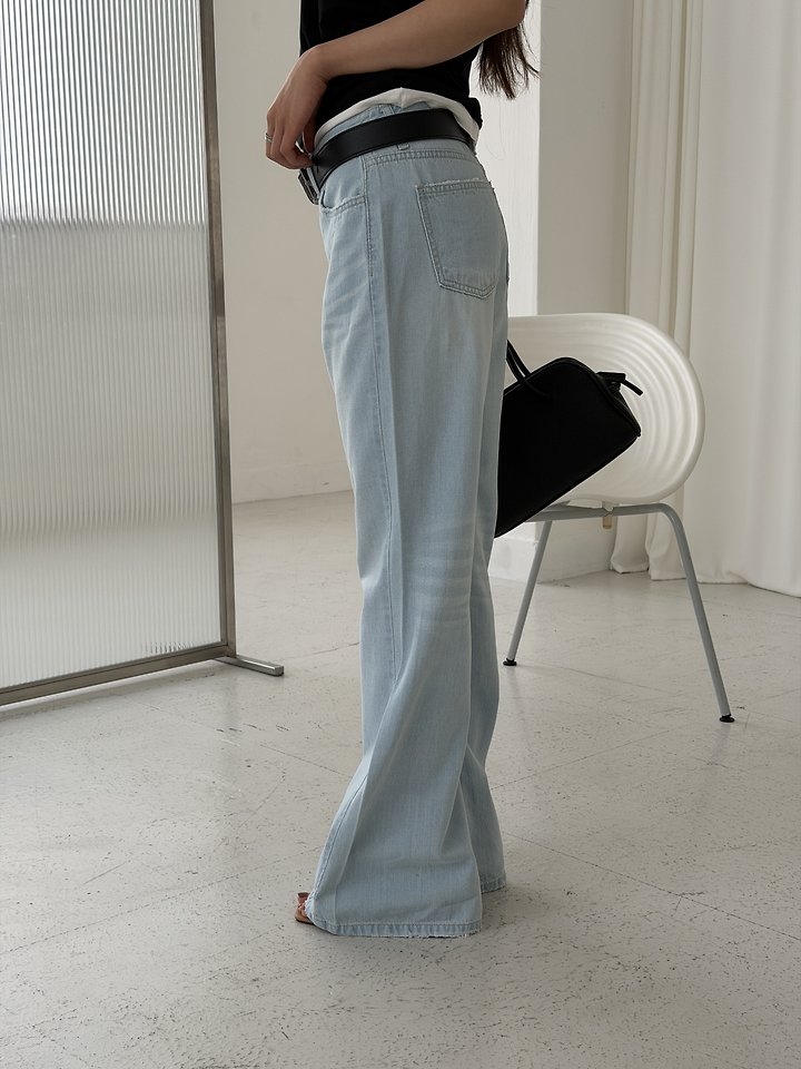 Baguette - Korean Women Fashion - #pursuepretty - Summer Low Bootcut Pants - 3