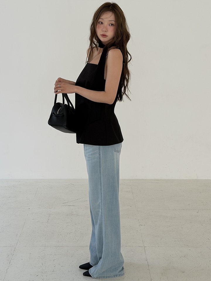 Baguette - Korean Women Fashion - #restrostyle - Mar Sleeveless Blouse - 3