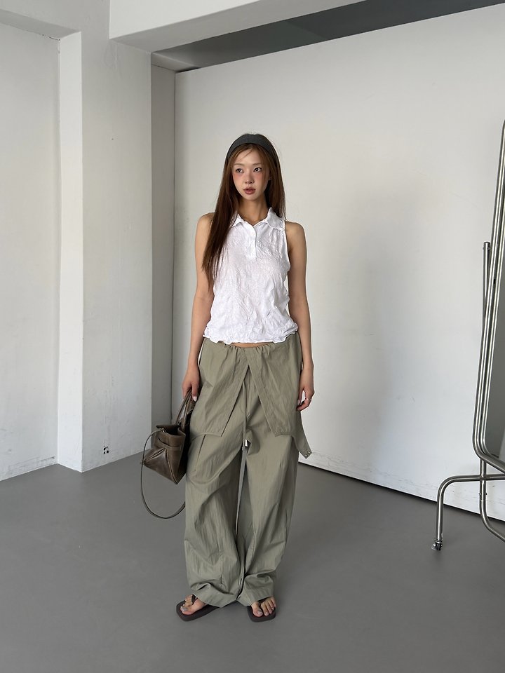 Baguette - Korean Women Fashion - #restrostyle - Hour Collar Tee - 2