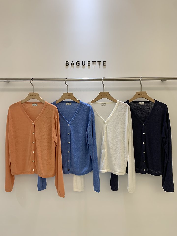 Baguette - Korean Women Fashion - #restrostyle - Curve Cardigan