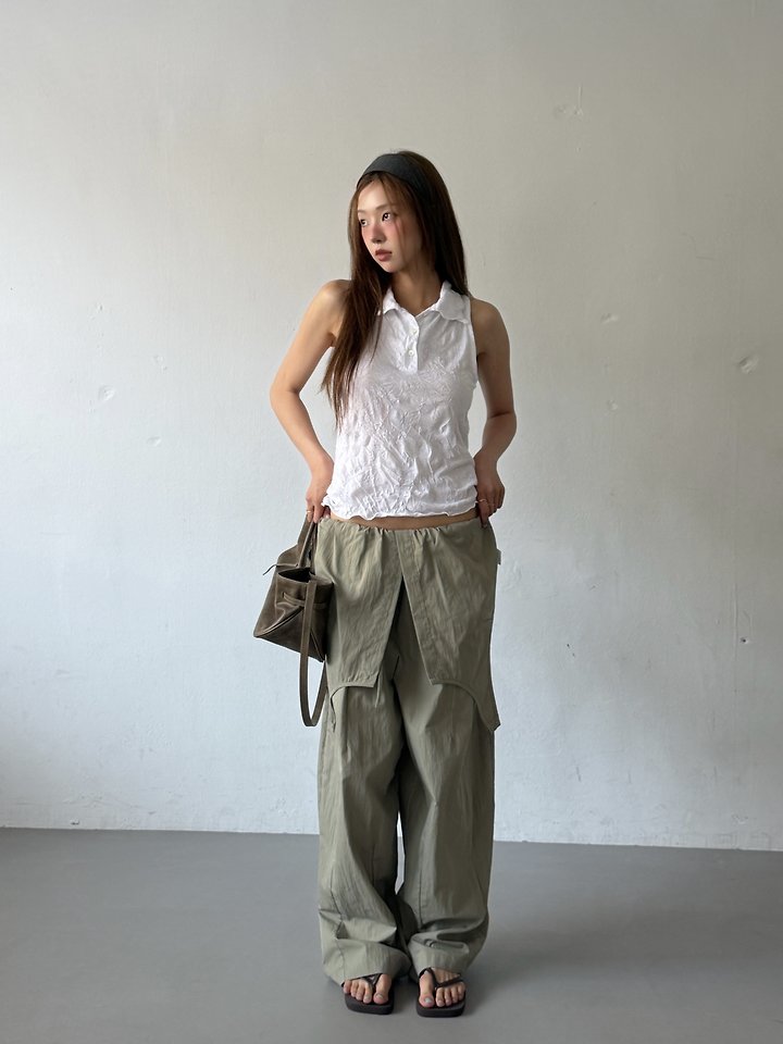 Baguette - Korean Women Fashion - #restrostyle - Crew Jumpsuit - 4