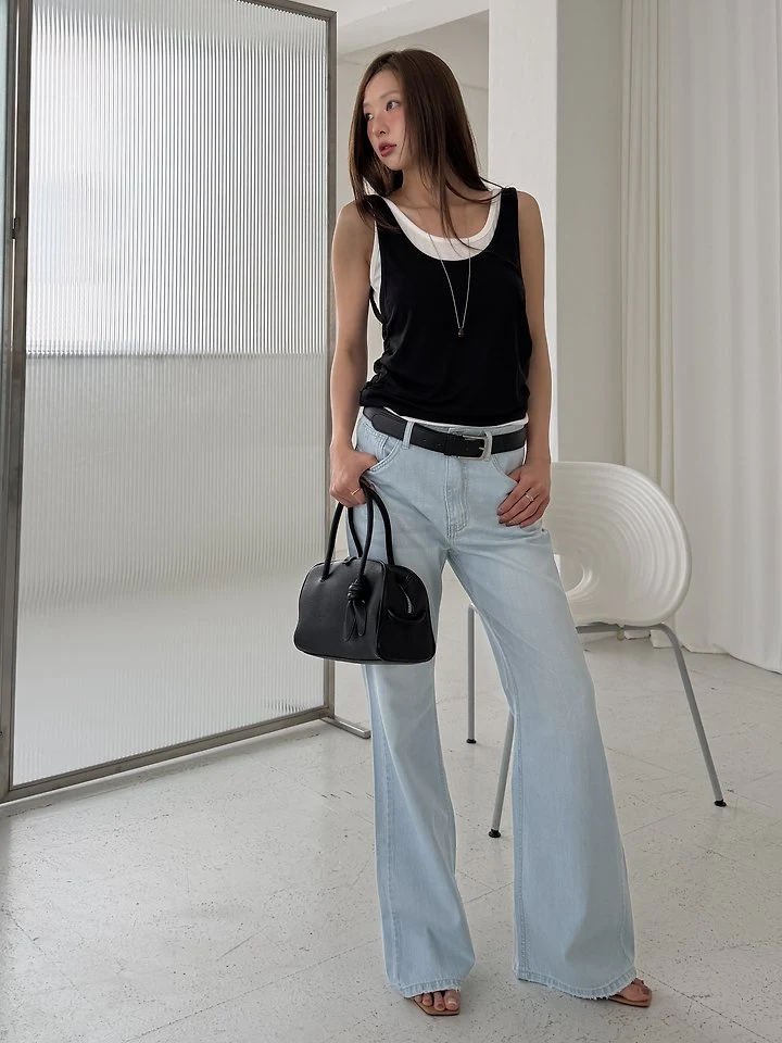 Baguette - Korean Women Fashion - #shopsmall - Summer Low Bootcut Pants - 6