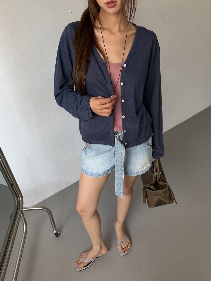 Baguette - Korean Women Fashion - #shopsmall - Curve Cardigan - 4
