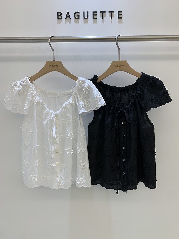 Baguette - Korean Women Fashion - #thelittlethings - Motif Blouse