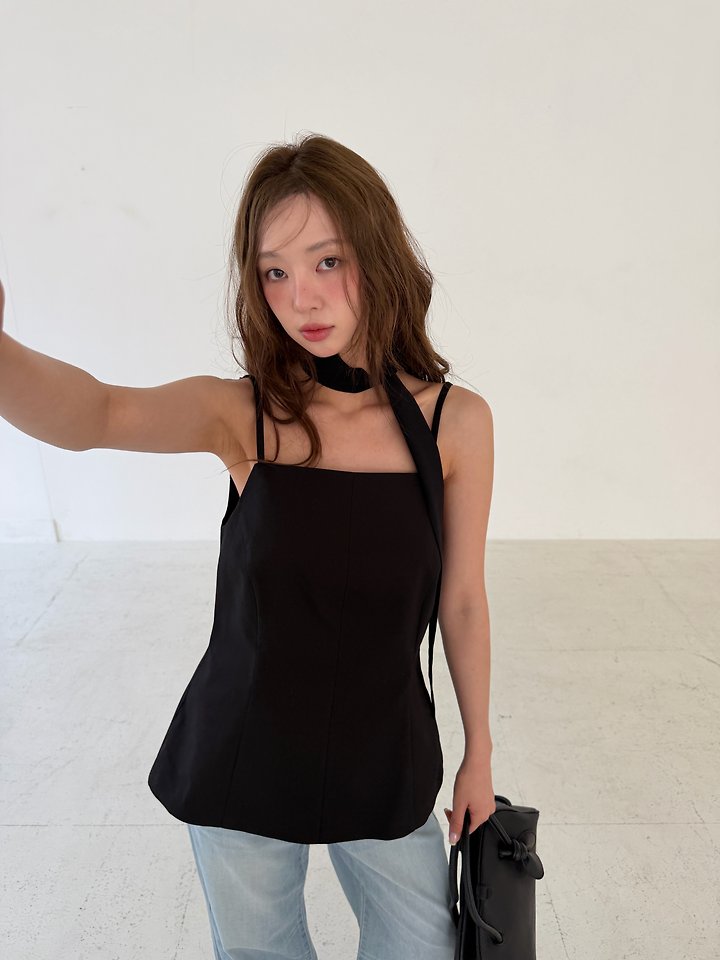 Baguette - Korean Women Fashion - #thelittlethings - Mar Sleeveless Blouse - 7