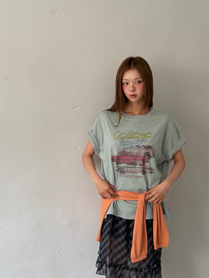 Baguette - Korean Women Fashion - #thelittlethings - Circuit Tee - 9