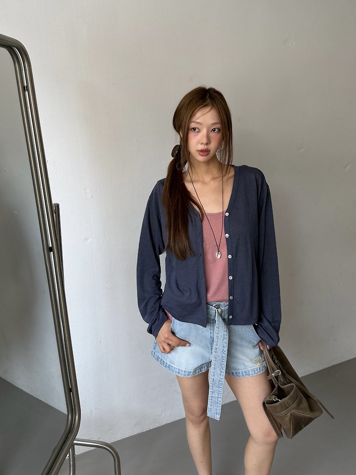 Baguette - Korean Women Fashion - #thelittlethings - Curve Cardigan - 5