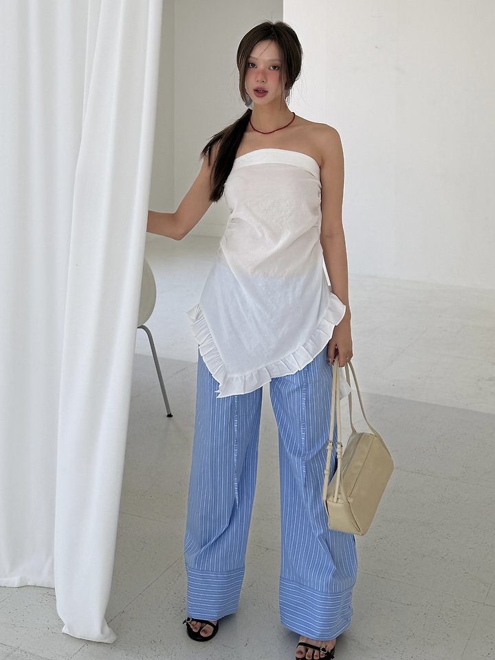 Baguette - Korean Women Fashion - #vintageinspired - Newtro Pants - 9