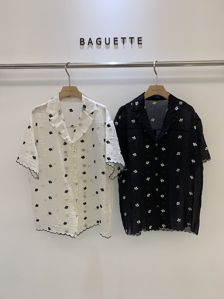 Baguette - Korean Women Fashion - #vintageinspired - Sophia Shirt