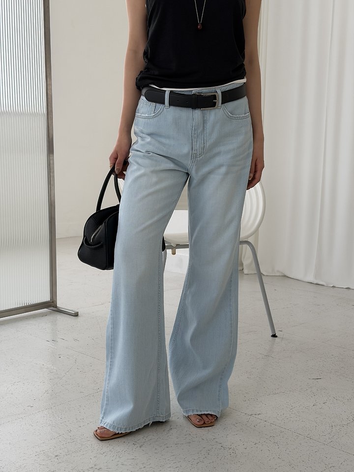 Baguette - Korean Women Fashion - #vintagekidsstyle - Summer Low Bootcut Pants - 2