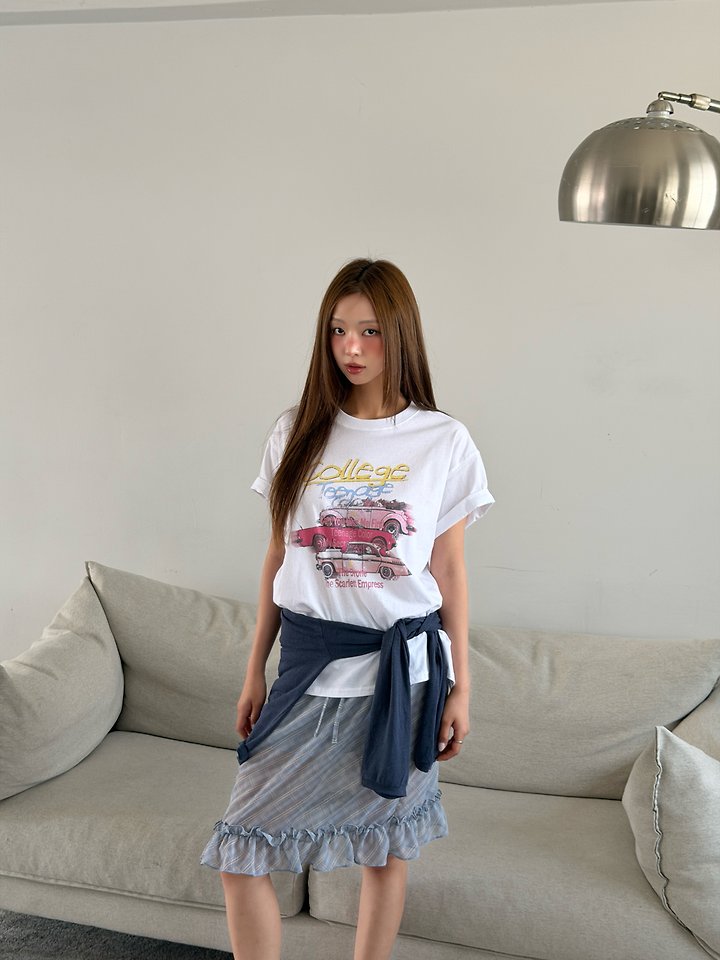 Baguette - Korean Women Fashion - #vintagekidsstyle - Circuit Tee - 3