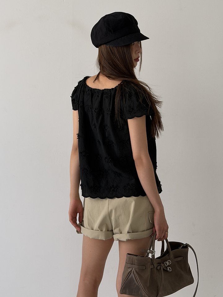 Baguette - Korean Women Fashion - #womensfashion - Motif Blouse - 3