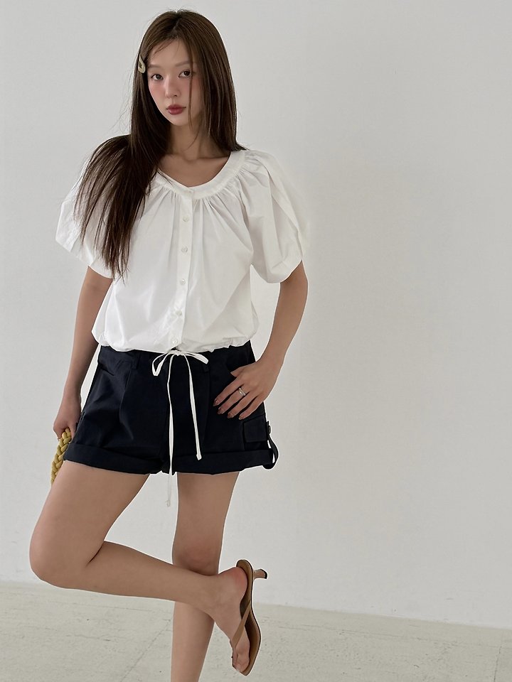 Baguette - Korean Women Fashion - #womensfashion - Balloon Blouse - 12
