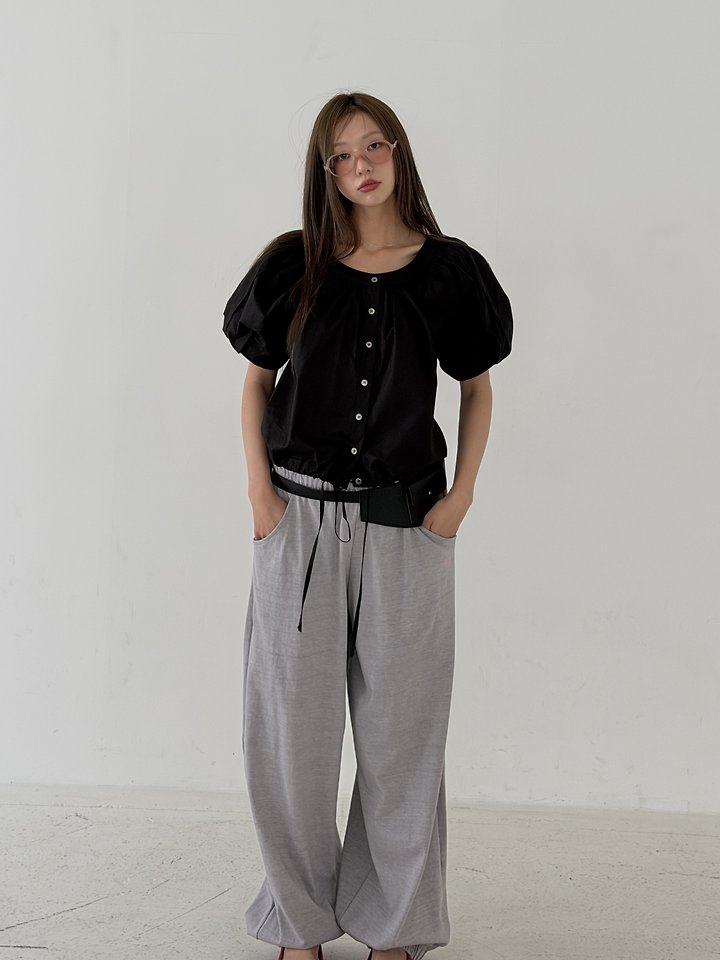 Baguette - Korean Women Fashion - #womensfashion - Balloon Blouse - 2