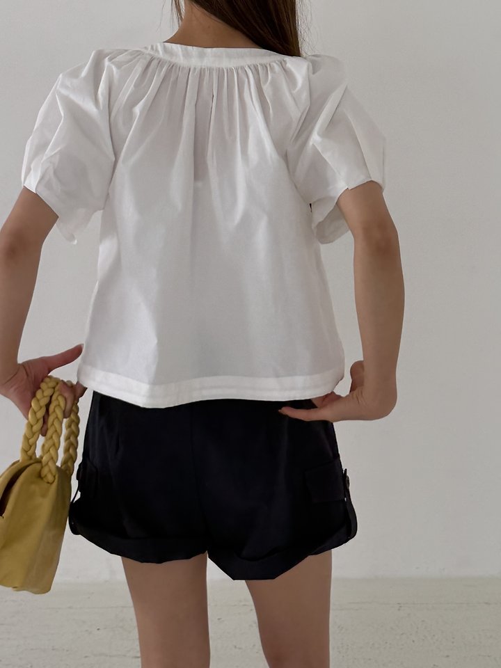 Baguette - Korean Women Fashion - #womensfashion - Balloon Blouse - 8