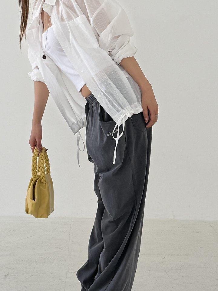 Baguette - Korean Women Fashion - #womensfashion - Peach Jogger Pants - 10