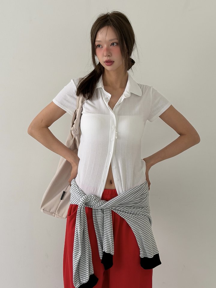Baguette - Korean Women Fashion - #womensfashion - Mimi Collar Cardigan - 3