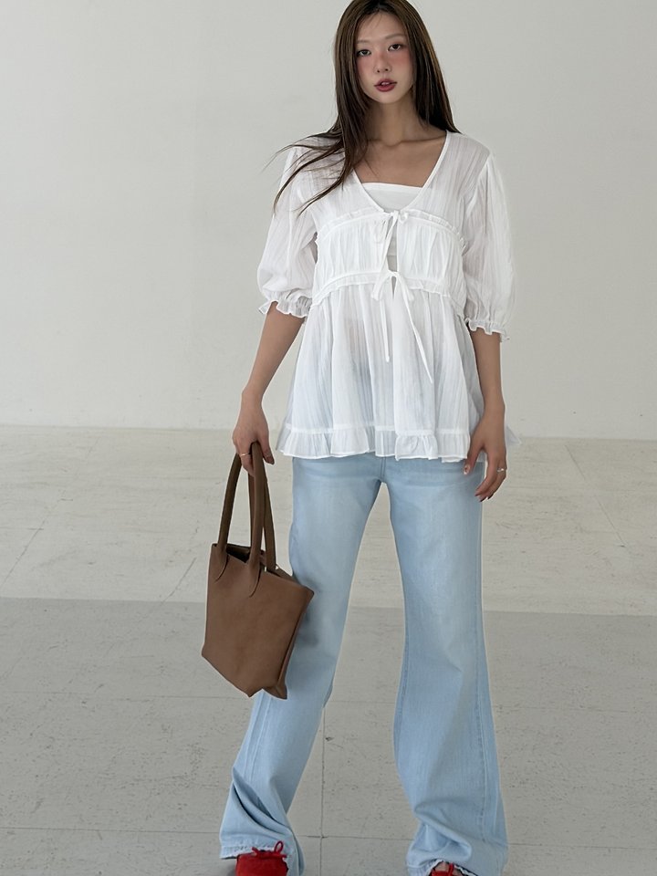 Baguette - Korean Women Fashion - #womensfashion - Shasha Blouse - 6